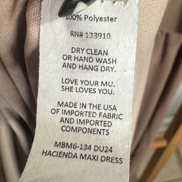 Show Me Your MuMu Tan Maxi Dress - Picture 7 of 9